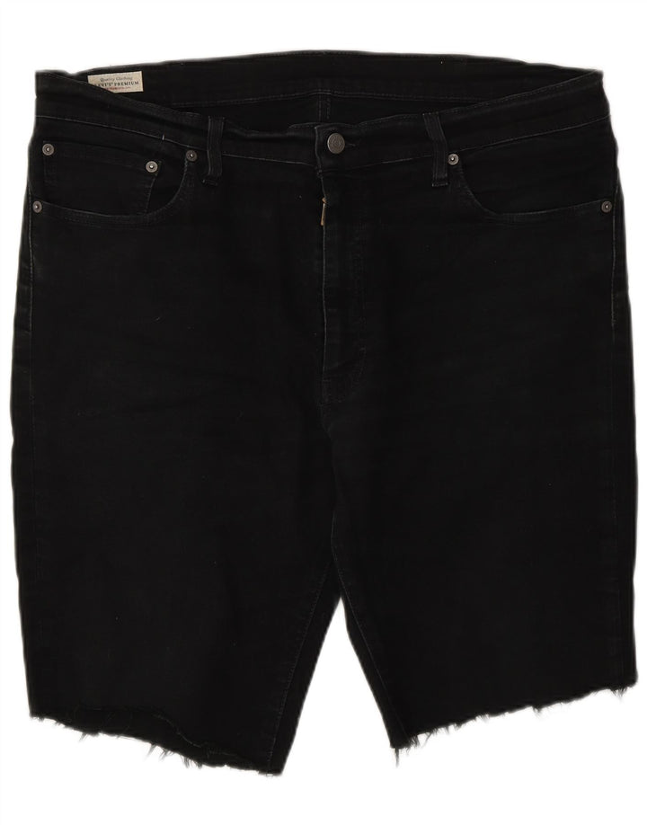 Męskie spodenki jeansowe Levi's 511 W38 XL, czarne, bawełniane