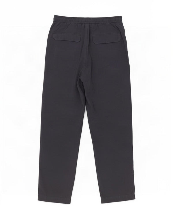 Zara Womens Tapered Cropped Trousers Medium W28 L24 Navy Blue