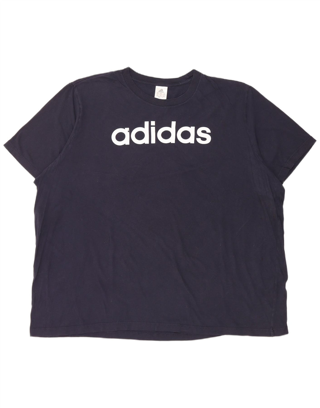 Męska koszulka z grafiką ADIDAS, 3XL, granatowa, bawełniana