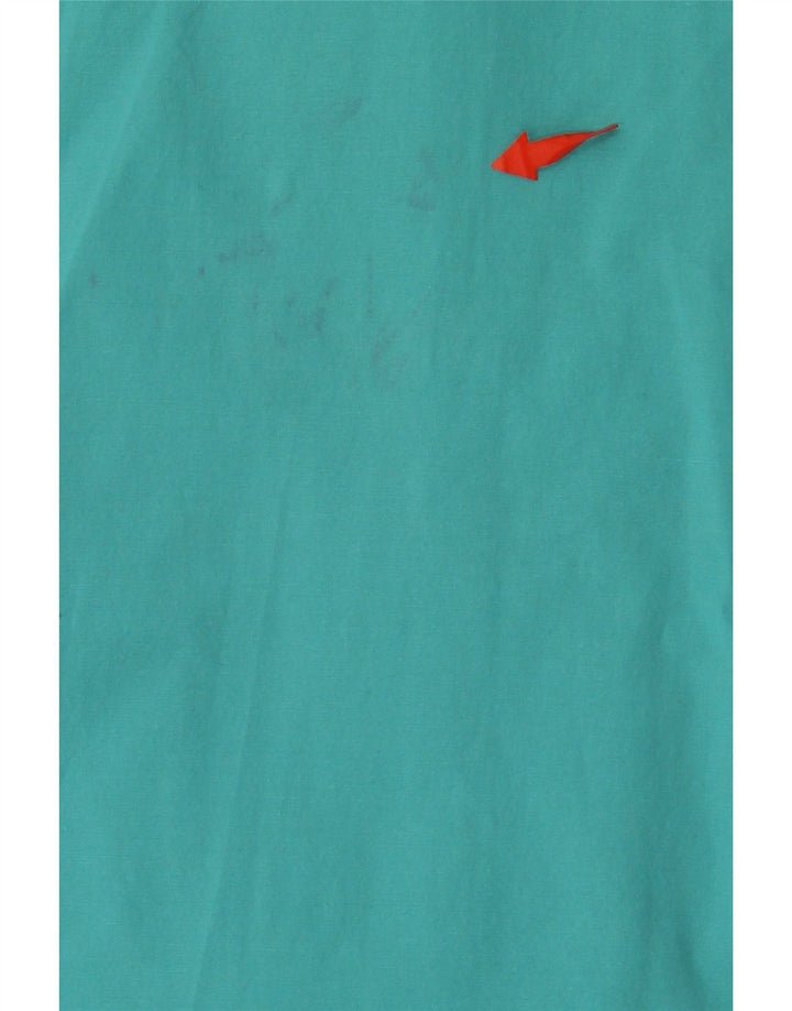 Koszula damska TOMMY HILFIGER z rękawem 3/4 US 16 2XL turkusowa bawełna