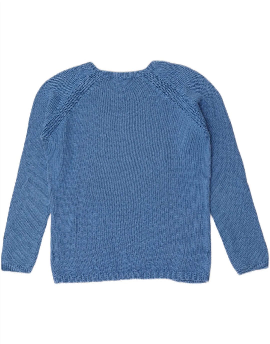 Marks & Spencer Damski sweter oversize z dekoltem w łódkę, UK 10, mały, niebieski