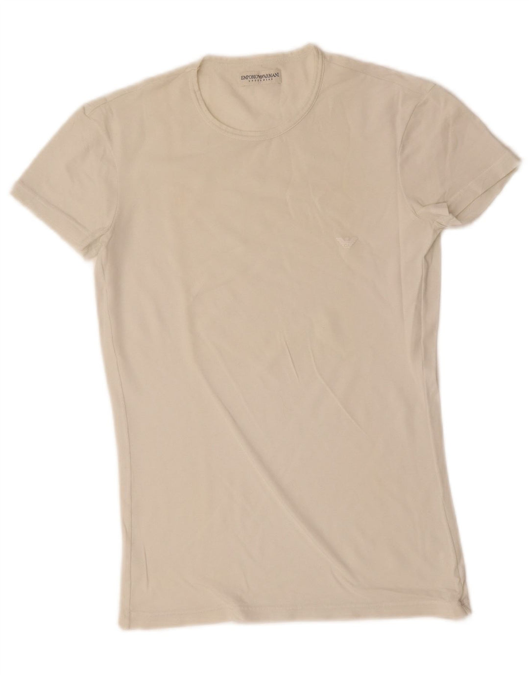 Koszulka damska EMPORIO ARMANI Top UK 10 Small White