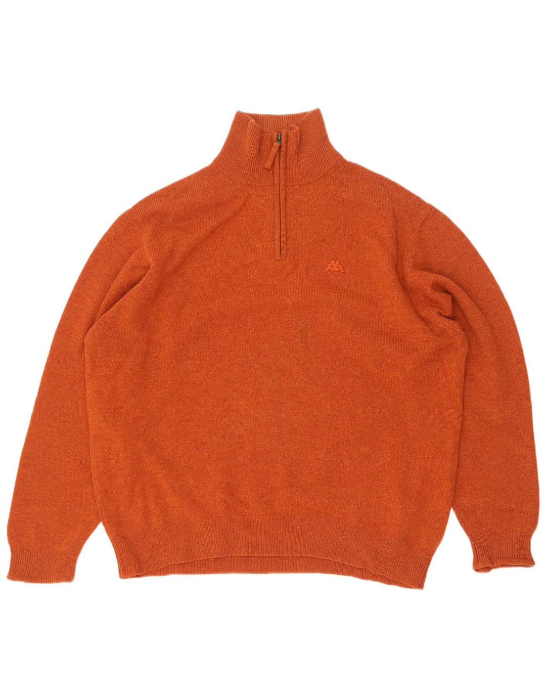 Męski sweter Kappa z zamkiem błyskawicznym XL, pomarańczowy