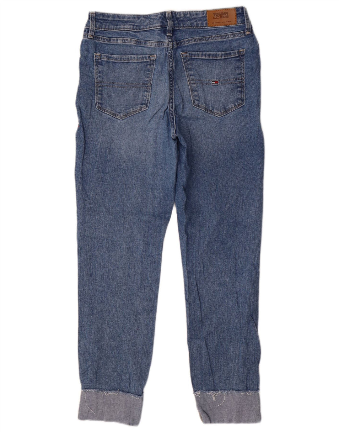 Damskie jeansy zwężane Tommy Hilfiger US 4 Small W27 L26 Niebieska bawełna