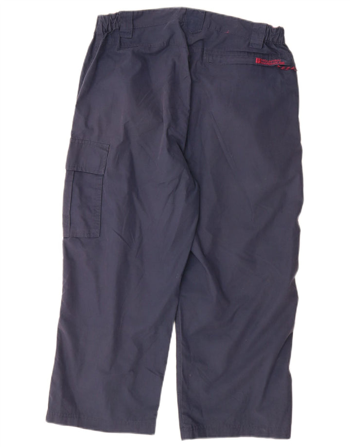 Damskie spodnie cargo Mountain Warehouse UK 12 Medium W30 L22 Granatowe
