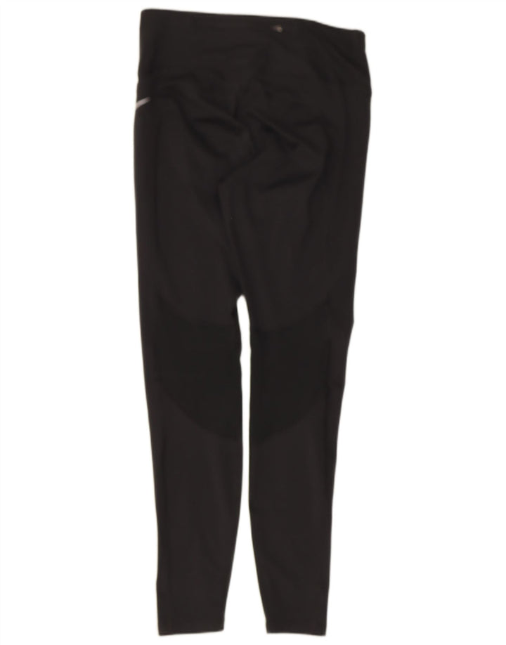 Damskie legginsy Nike Dri Fit UK 12, średni czarny poliester