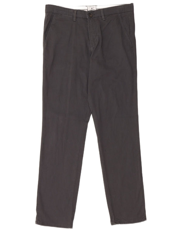 Męskie spodnie chino JACK & JONES W32 L32 Szara bawełna