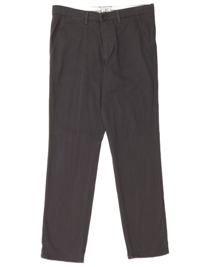 Męskie spodnie chino JACK & JONES W32 L32 Szara bawełna