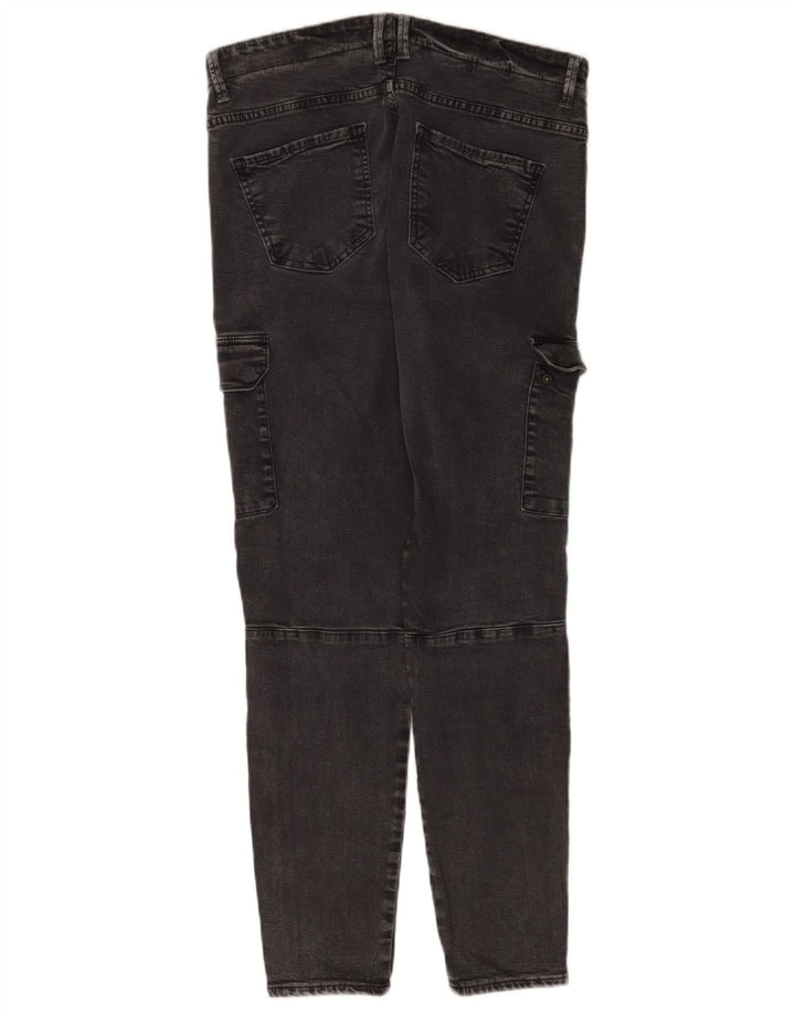Jeansy damskie Zara Cargo Slim EU 42 Large W32 L28 Szare