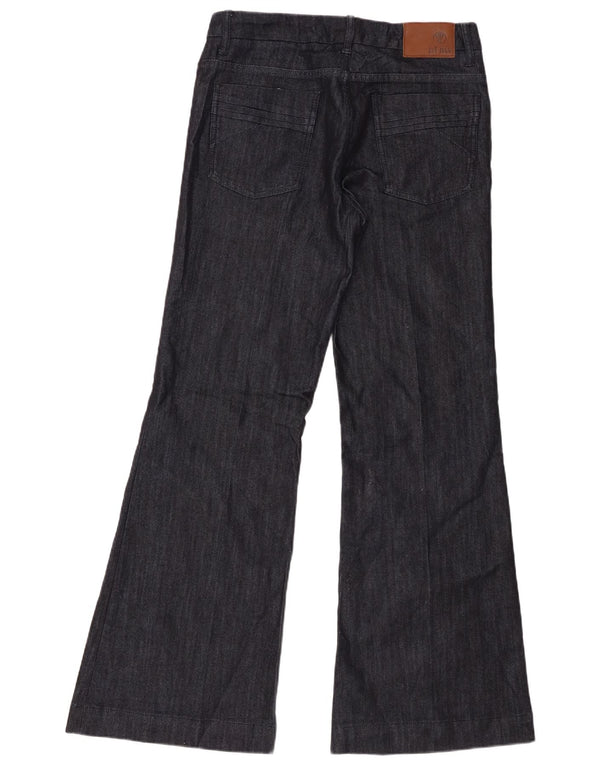Damskie jeansy Fat Face Regular Flared UK 14 Large W34 L32 Granatowa bawełna