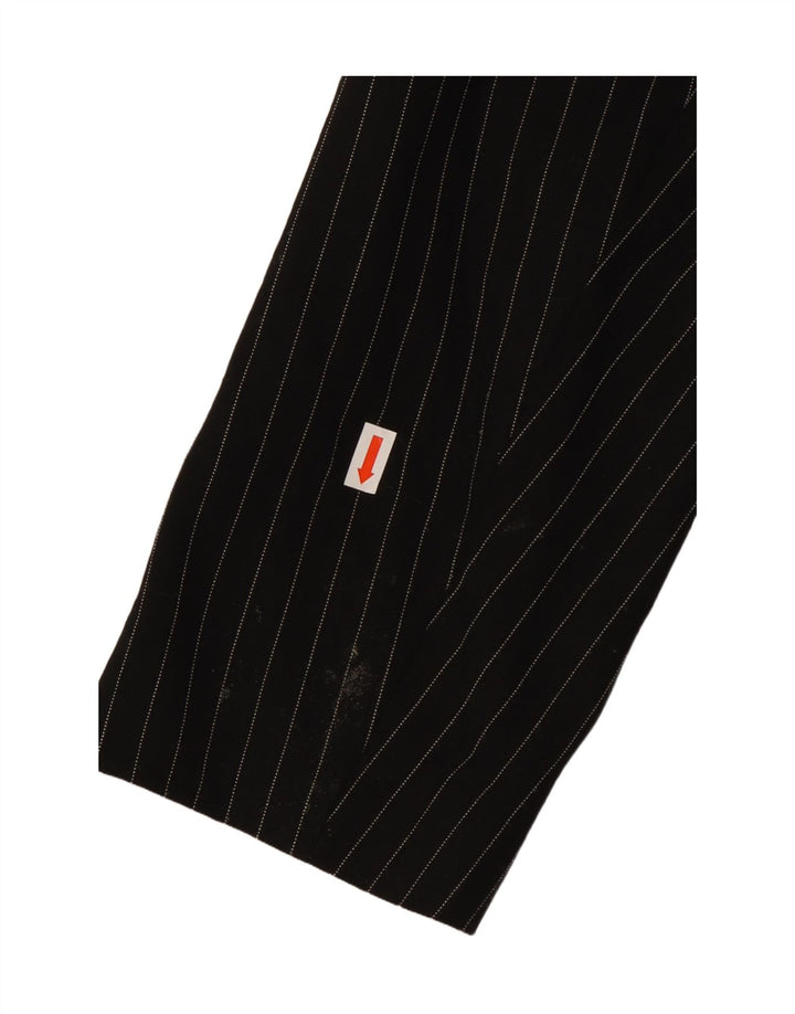 RENATO BALESTRA Damska marynarka zapinana na 3 guziki IT 46, duże czarne prążki