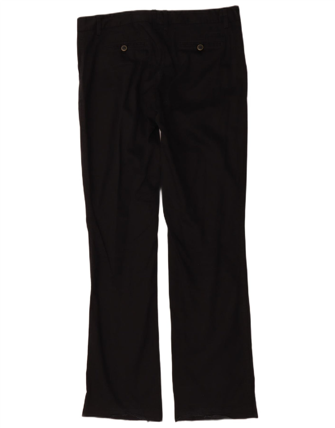 Damskie spodnie Chino Bootcut Massimo Dutti W34 L32 Czarne bawełniane