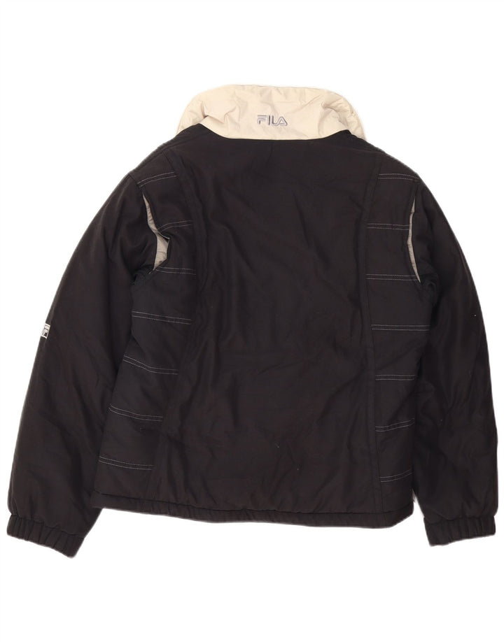 Damska ocieplana kurtka FILA IT 44, średni czarny poliester