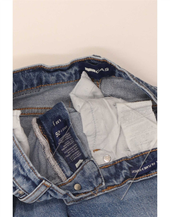 Damskie jeansy rozkloszowane Bootcut W26 L32 Niebieskie bawełniane