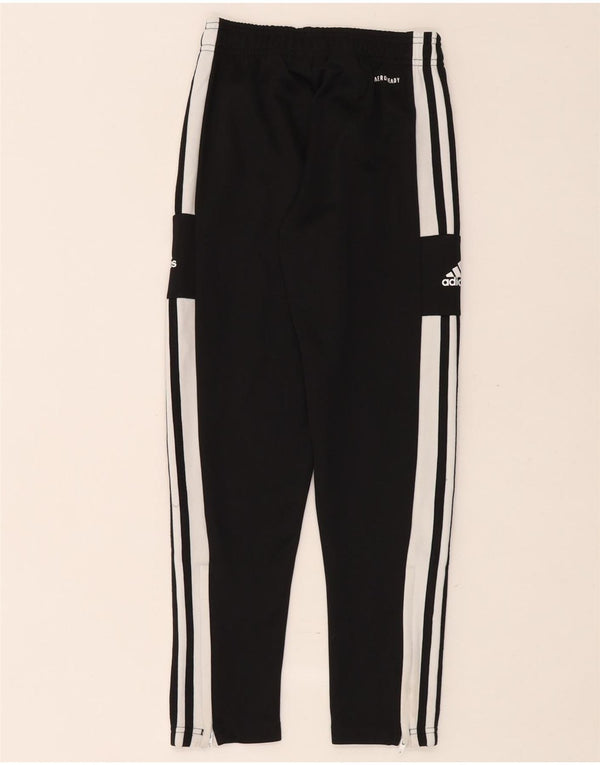 Adidas Boys Aeroready Tracksuit Trousers 9-10 Years Black Polyester