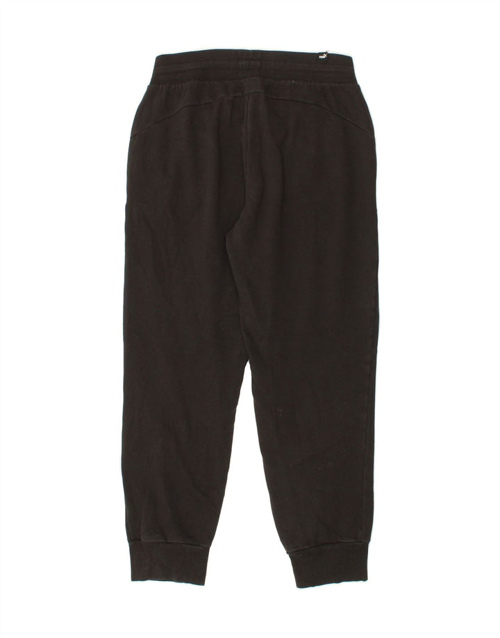 PUMA Womens Tracksuit Trousers Joggers UK 10 Small Black Vintage Puma and Second-Hand Puma from Messina Hembry 