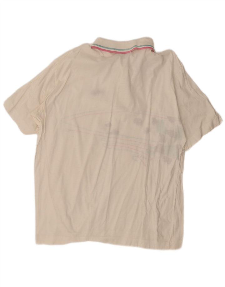 Męska koszulka polo Fila Graphic IT 54 XL w białe paski