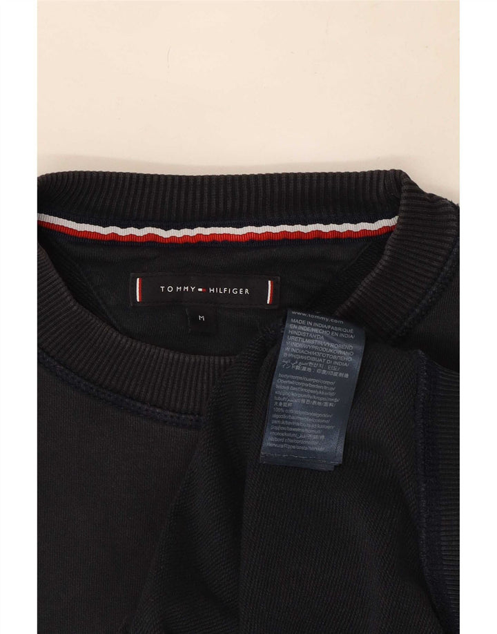 Męska bluza z grafiką Tommy Hilfiger w średnie granatowe paski
