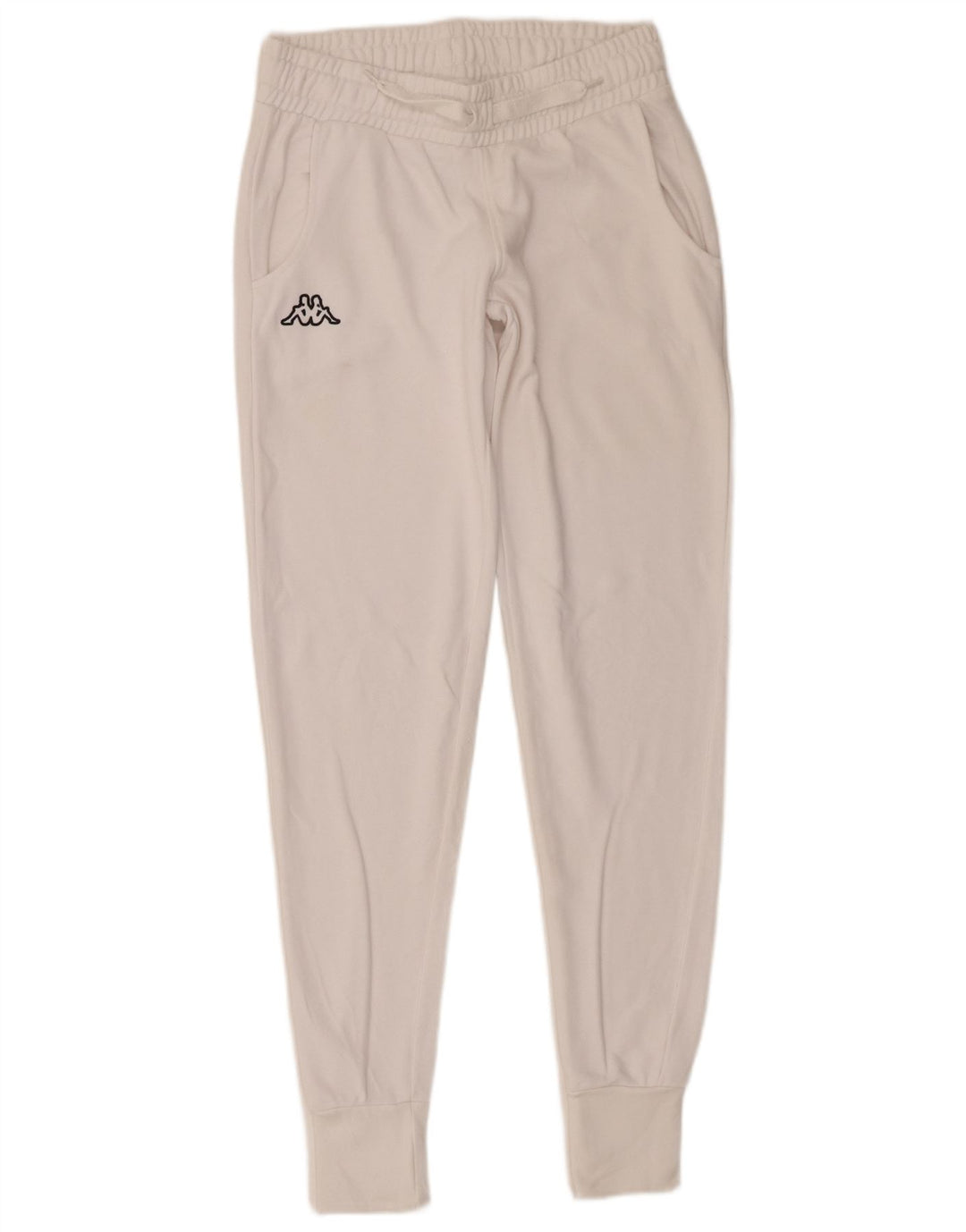Damskie spodnie dresowe Kappa Joggers UK 10 Small White