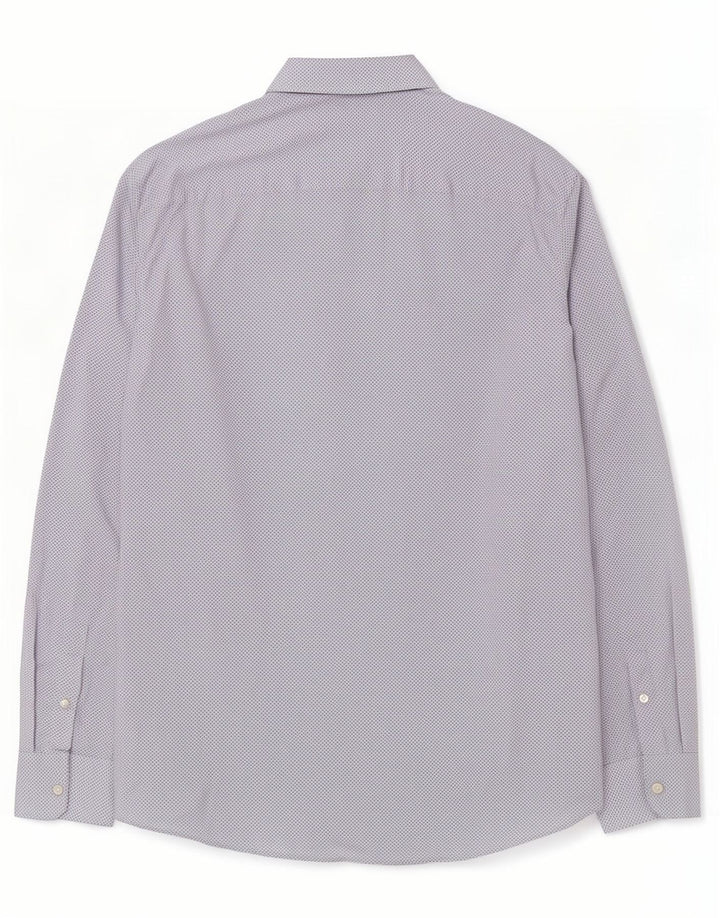Koszula męska Benetton Medium Blue Spotted