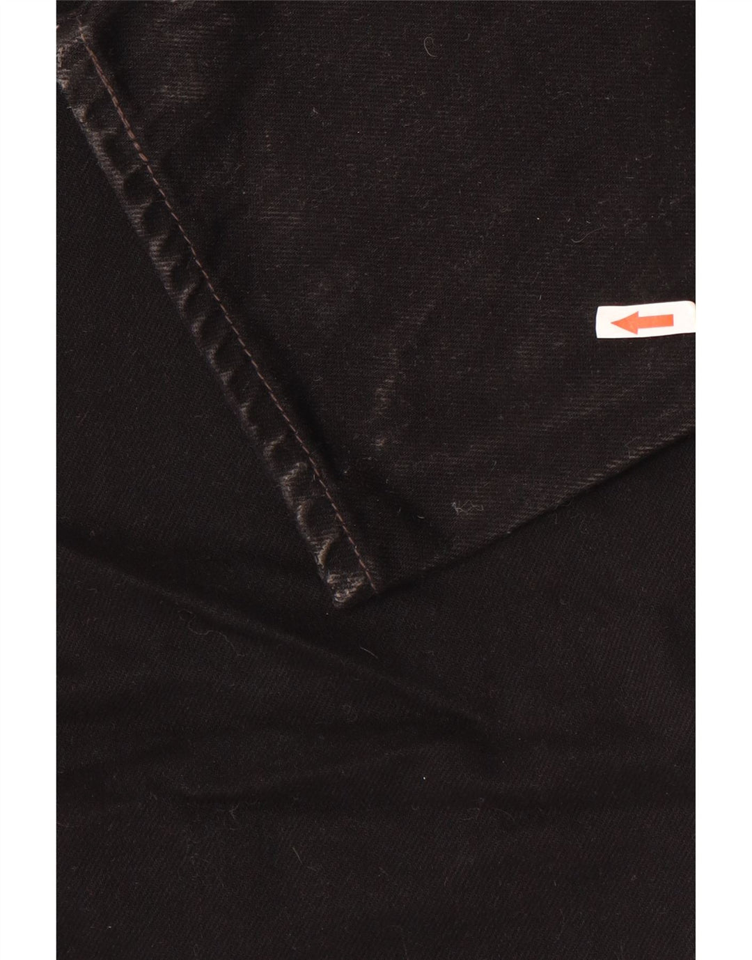 Męskie dżinsy Levi's 501 Straight W30 L30 Czarna bawełna