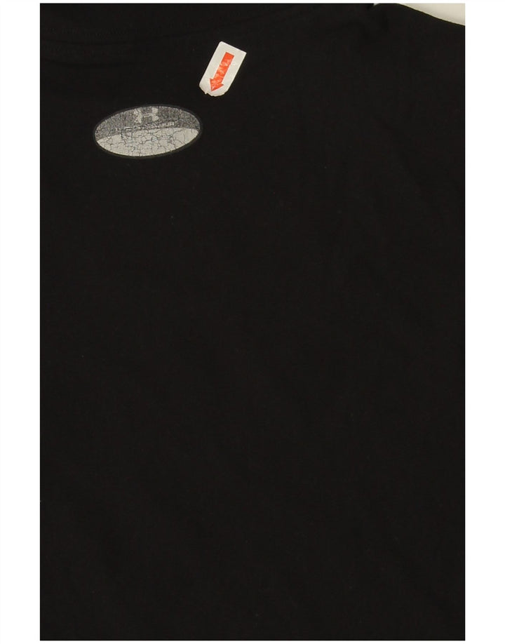 Damski top z długim rękawem Under Armour UK 10, mały, czarny nylon