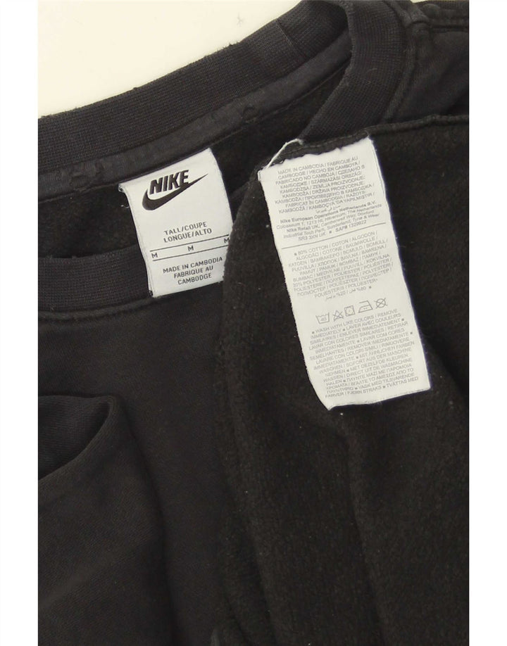 Męska bluza dresowa Nike, średnia czarna, bawełniana
