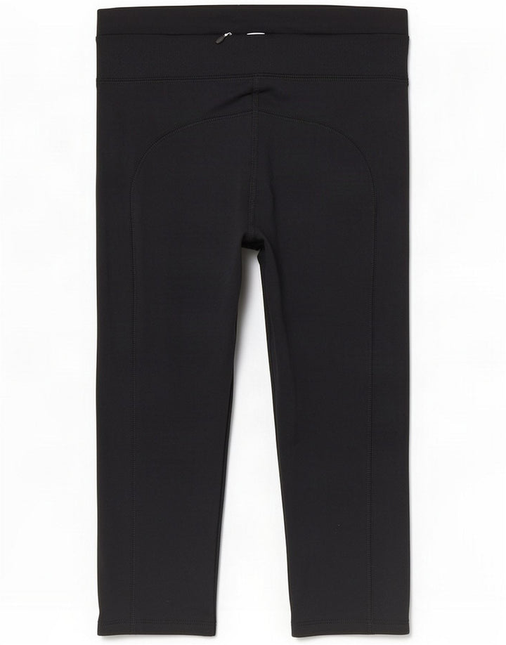 Marks & Spencer Damskie legginsy Capri UK 12 Średni czarny poliester
