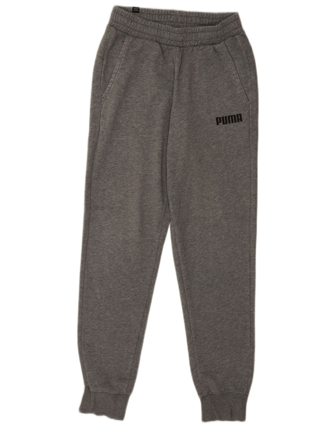 Męskie spodnie dresowe Puma Joggers Small Szare plamki bawełniane