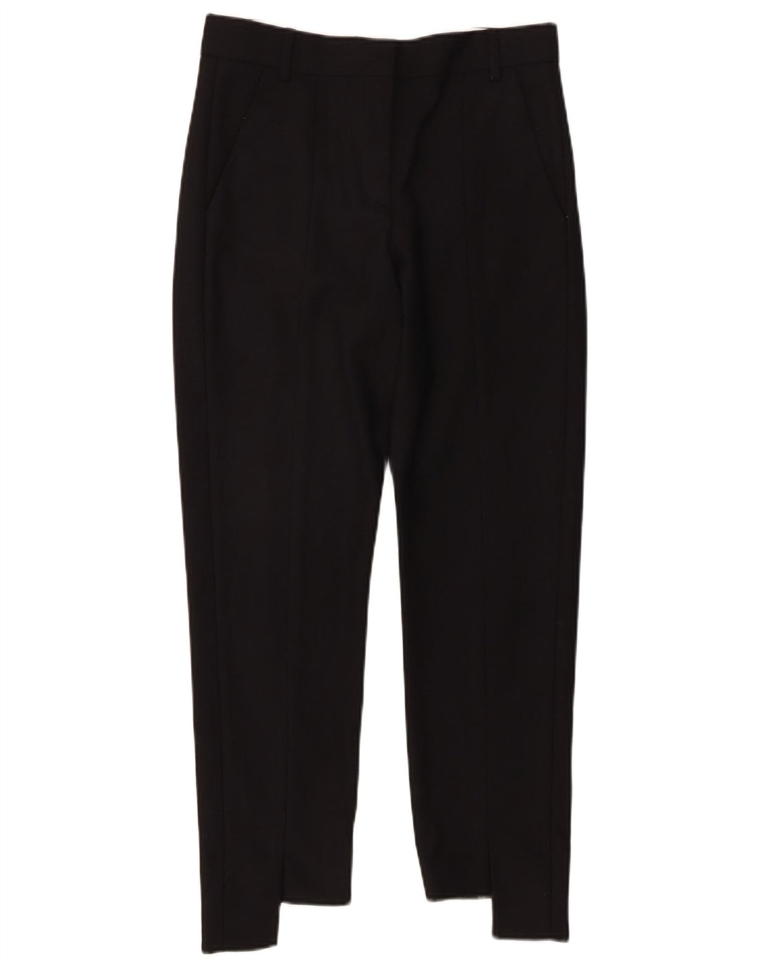 Damskie spodnie typu slim chino French Connection W28 L25/28 Czarny poliester