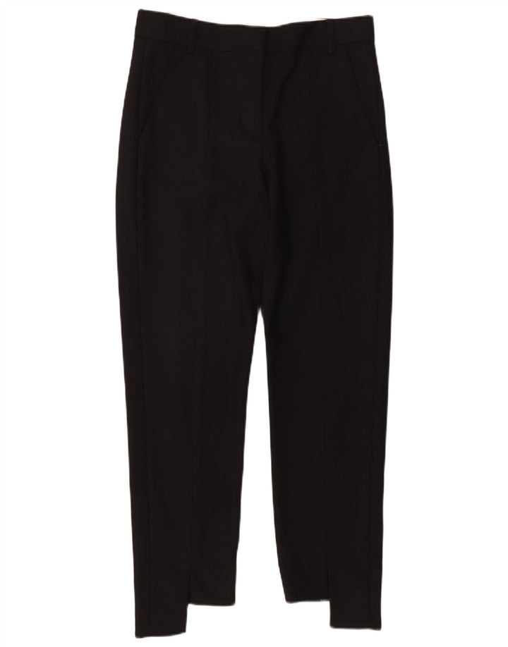 Damskie spodnie typu slim chino French Connection W28 L25/28 Czarny poliester
