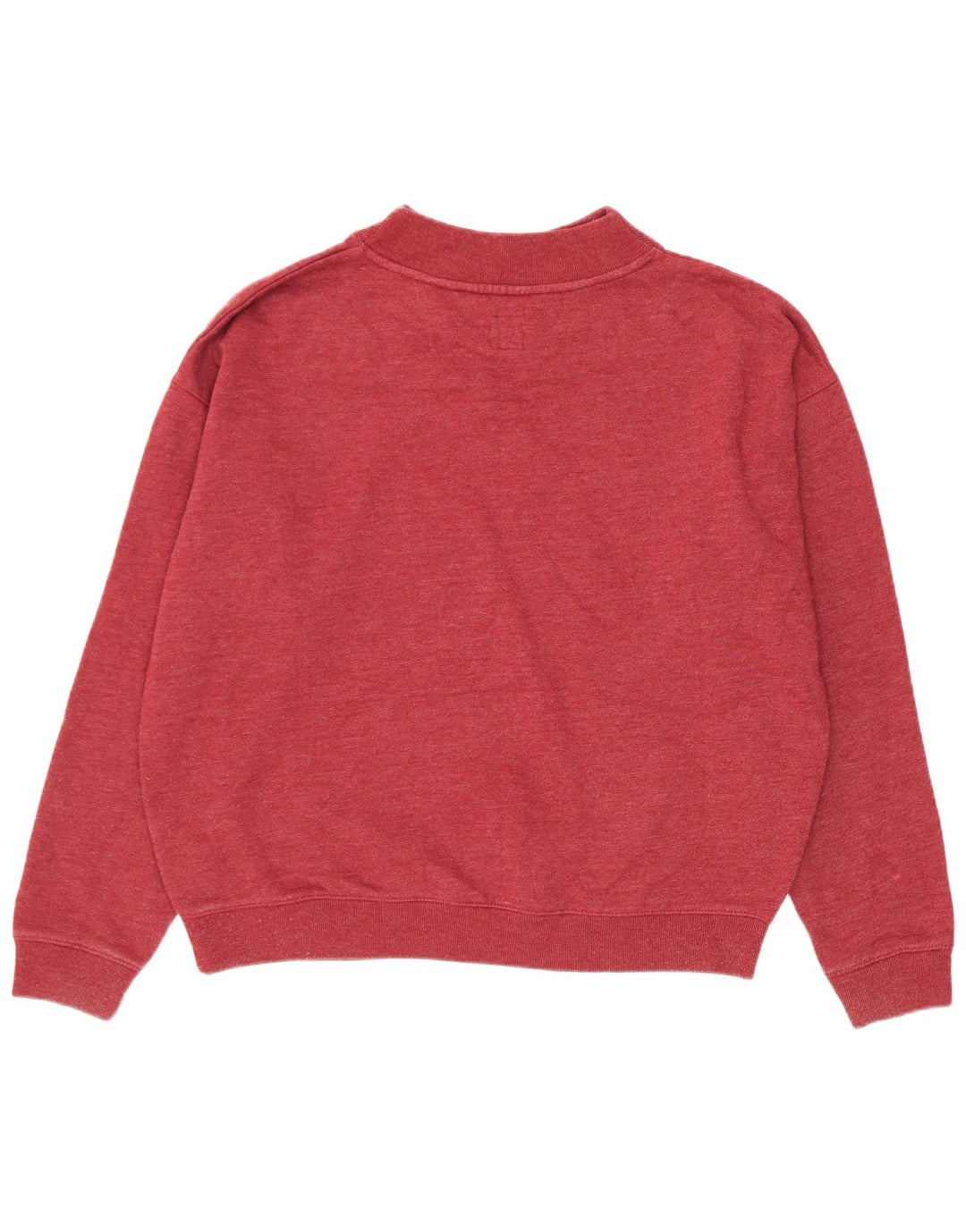 Damska bluza oversize Jack Wills UK 12, średnia czerwona bawełna
