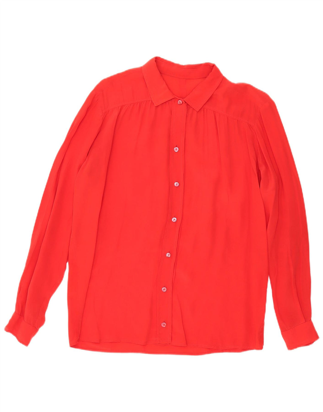 Bluzka damska Vintage UK 18 XL czerwona