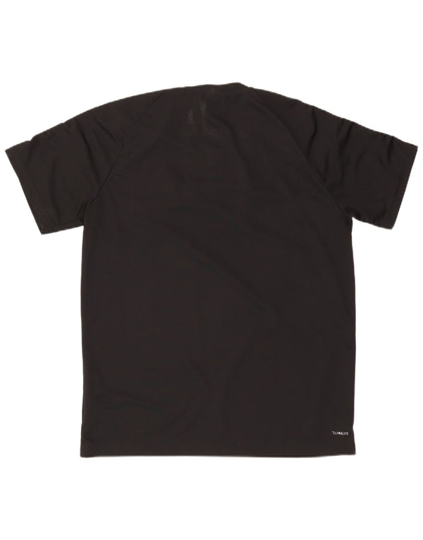 Adidas Męska koszulka Climalite Top XL Czarny poliester