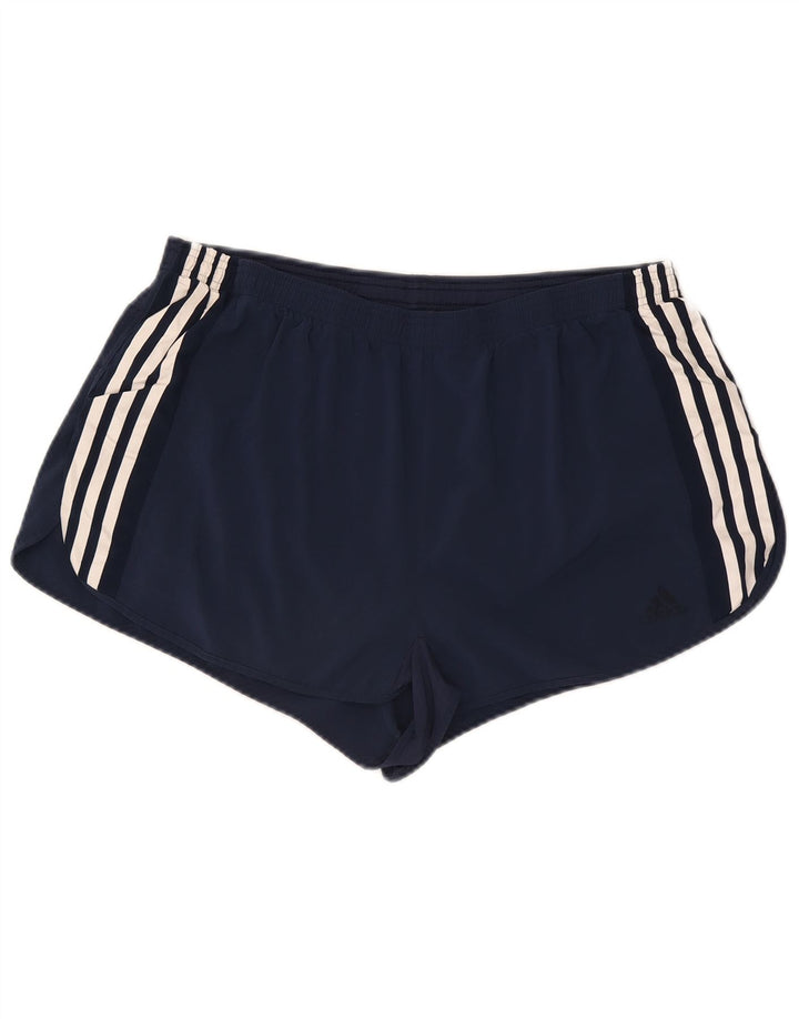 Męskie spodenki sportowe Adidas Climacool XL granatowe, poliestrowe