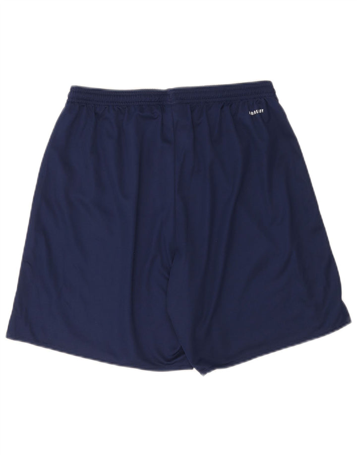 Męskie spodenki sportowe Adidas Aeroready, duże, granatowe, z poliestru