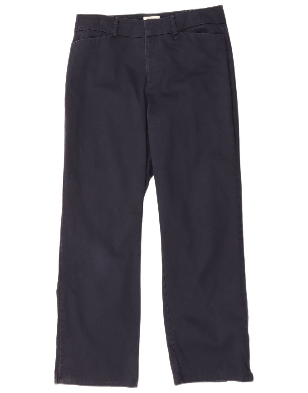 Damskie spodnie codzienne Dockers US 6 Medium W30 L28 Granatowa bawełna