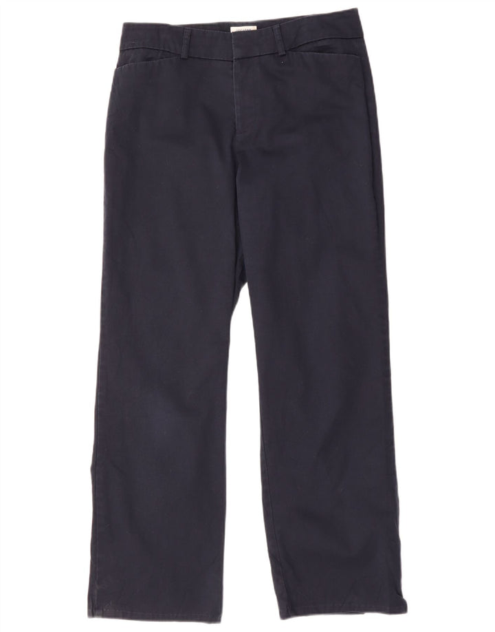 Damskie spodnie codzienne Dockers US 6 Medium W30 L28 Granatowa bawełna