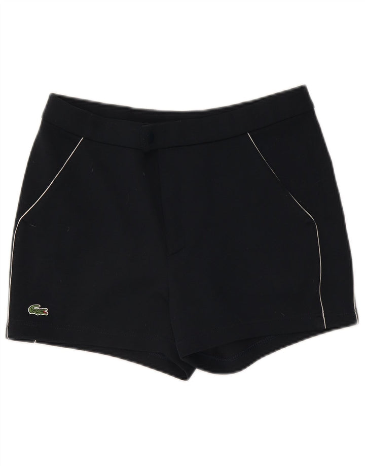 Damskie spodenki Chino Lacoste Rozmiar 4 XS W30 Granatowy Poliester