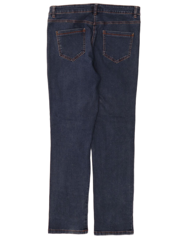 Damskie dżinsy M&Co Slim UK 14 Large W32 L31 Granatowa bawełna