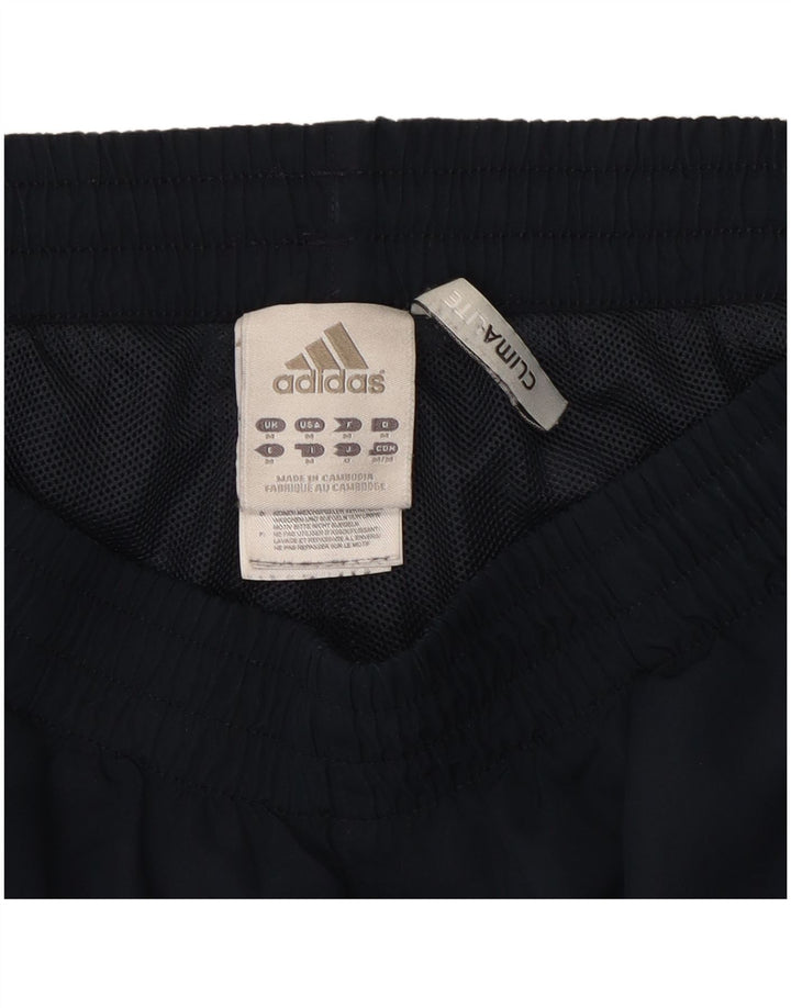 Męskie spodenki sportowe Adidas Climalite, średni granatowy poliester
