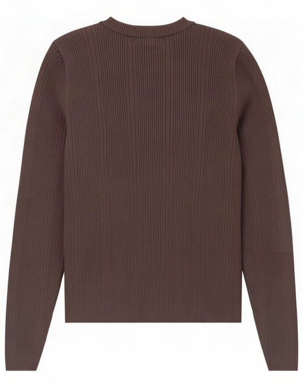 Marks & Spencer Damski sweter z okrągłym dekoltem UK 12 Medium Khaki Wiskoza