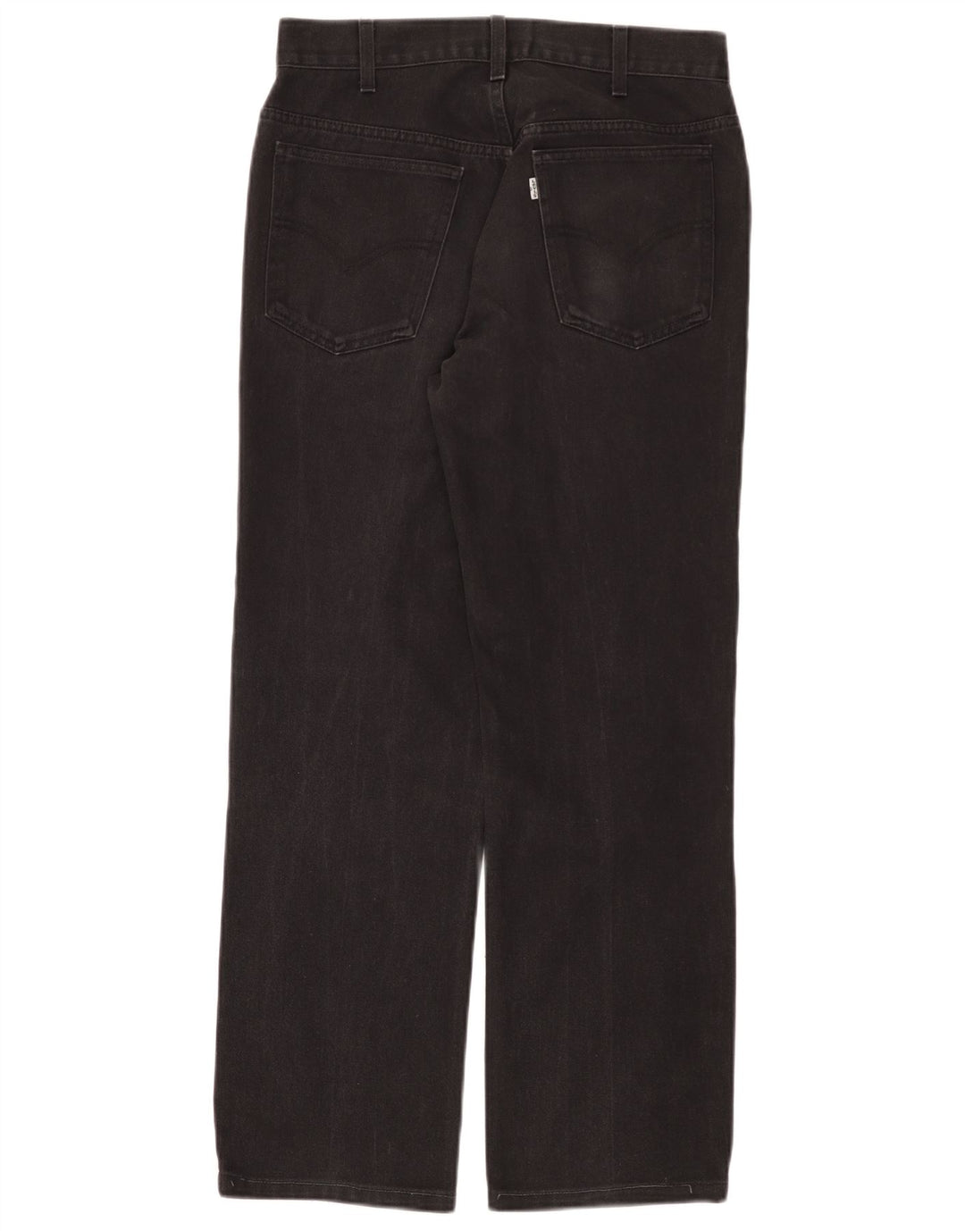 Damskie proste dżinsy Levi's W32 L28 Czarna bawełna