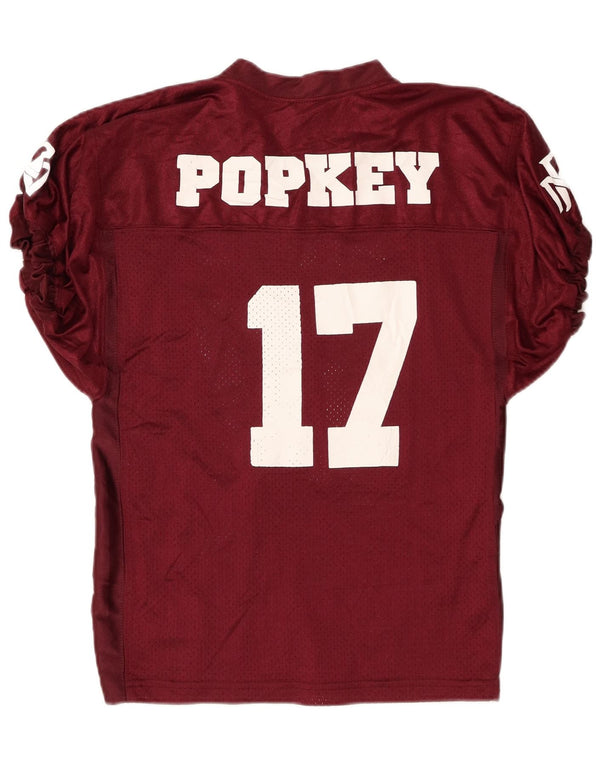 Damska koszulka Champion Ridge 17 z grafiką Top UK 14, duży, bordowy nylon