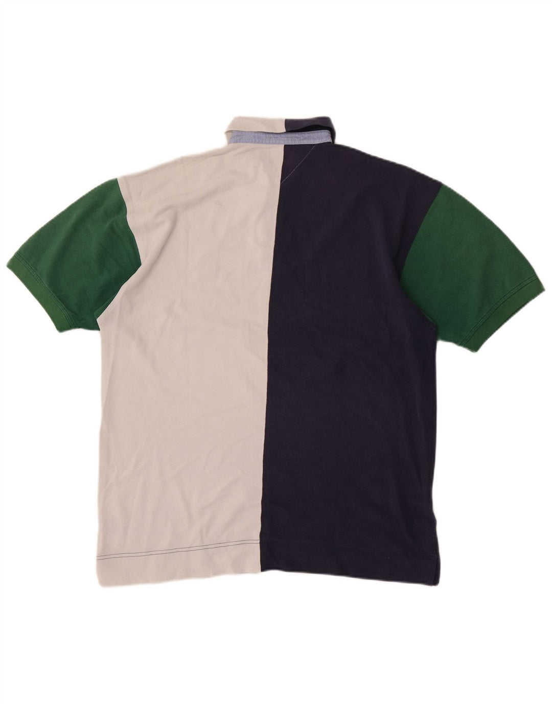 Męska koszulka polo Tommy Hilfiger Średnia, wielokolorowa bawełna z blokami kolorów