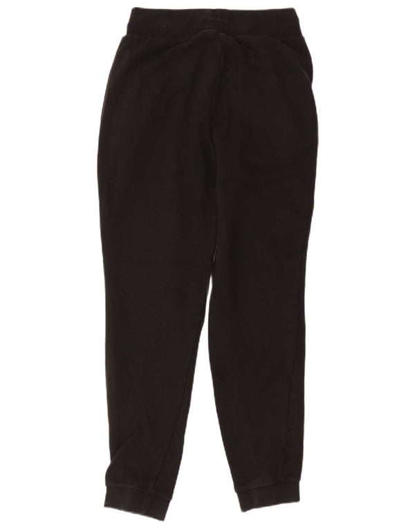 Damskie spodnie dresowe Adidas Joggers UK 10 Małe czarne bawełniane