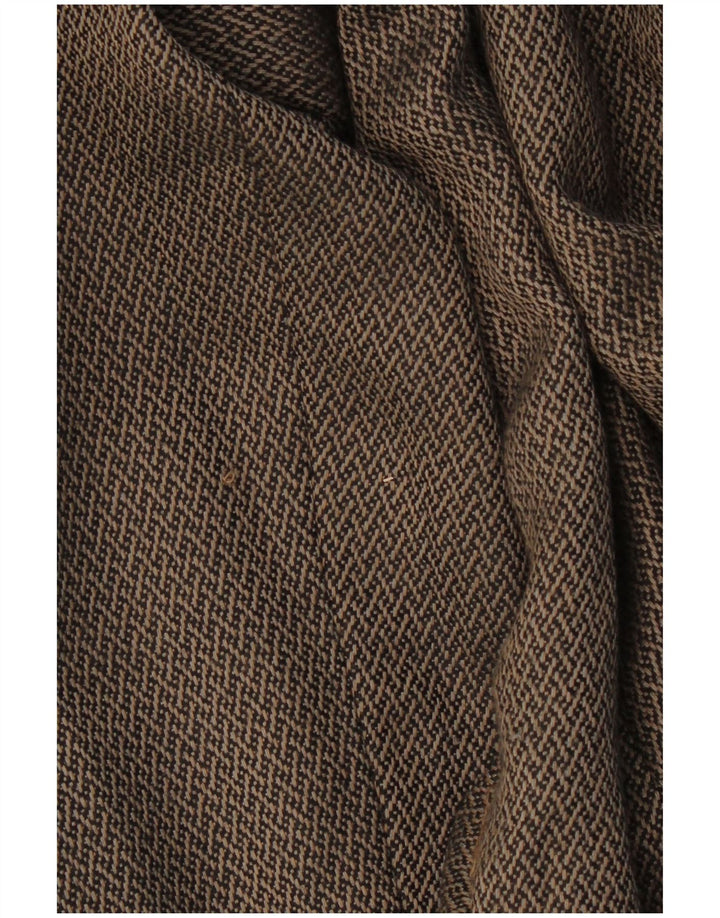 LUISA SPAGNOLI Damska marynarka zapinana na 1 guzik IT 46, duża, brązowa, geometryczna