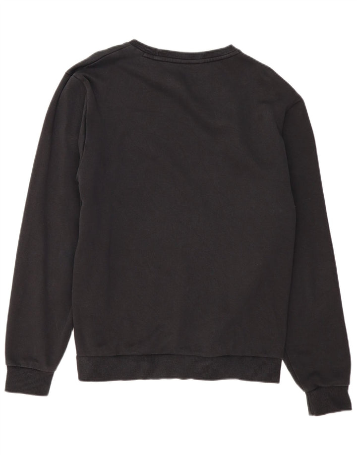 Męska bluza z grafiką Puma, duża, czarna, bawełniana