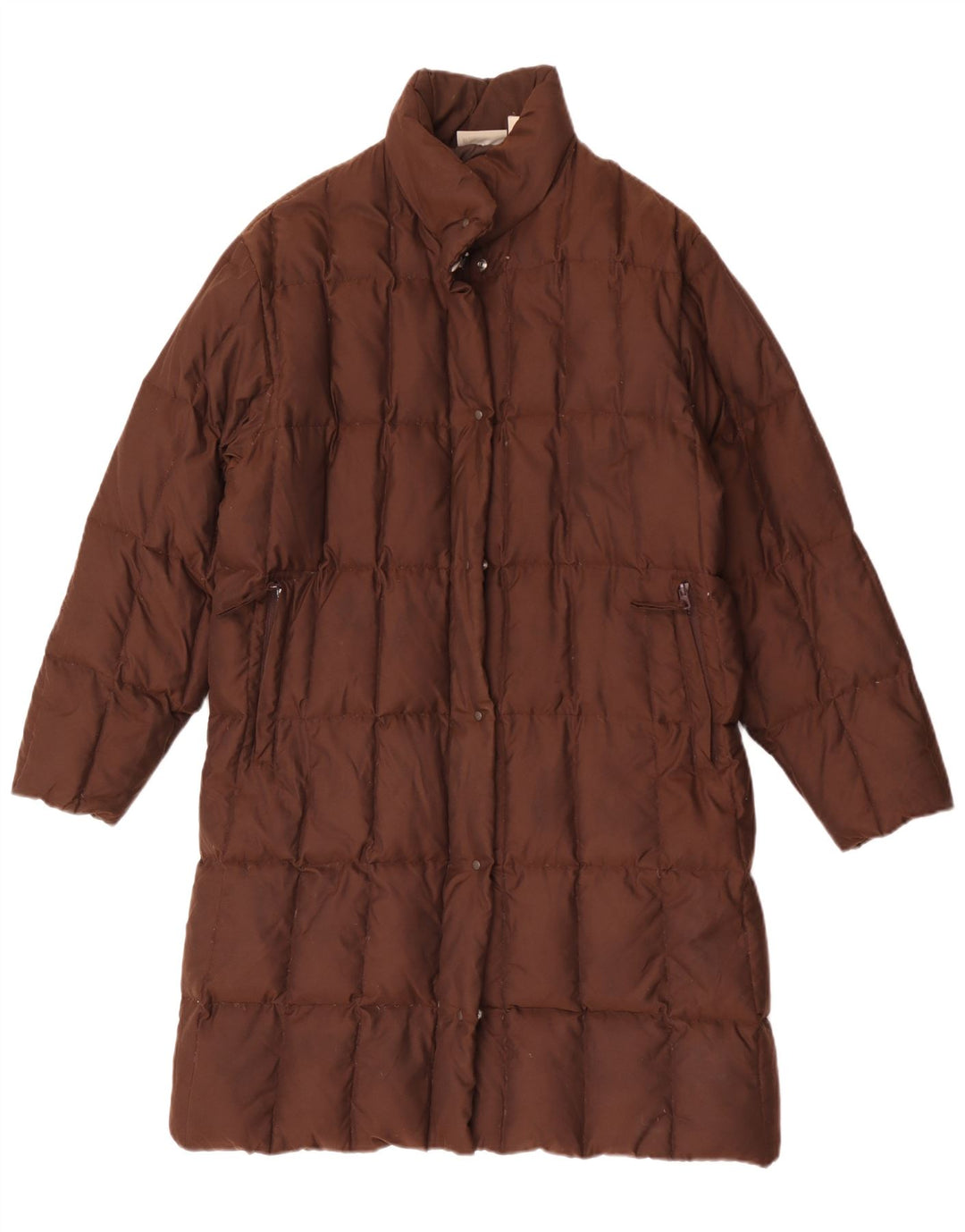 Damski płaszcz oversize Sergio Tacchini UK 10 Small Brown Poliamid