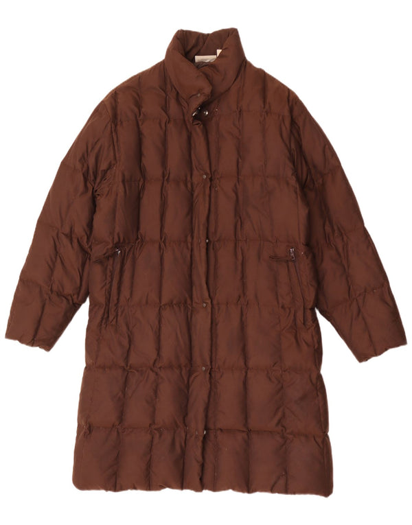 Damski płaszcz oversize Sergio Tacchini UK 10 Small Brown Poliamid